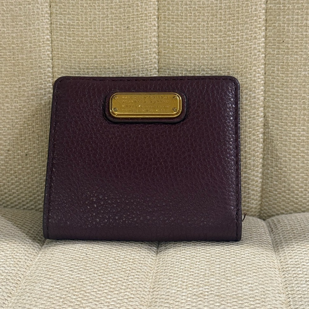 Marc by Marc Jacobs Purple Leather Wallet